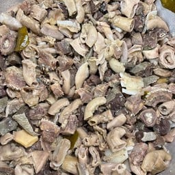 ต้มแห้งเครื่องในวัว