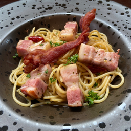 Pasta Olio Bacon