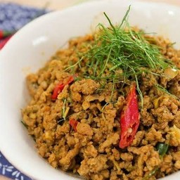 คั่วกลึ้งหมูสับ หรอยจังหู้