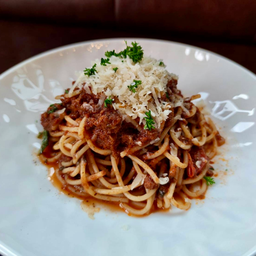 Pasta bolognese Angus Beef