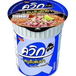 ควิก รสหมูสับต้มยำ (สีฟ้า)