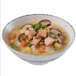 ข้าวต้มปลา (แซลมอน)