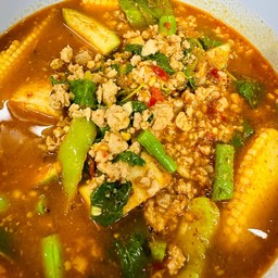 แกงป่าหมูสับ