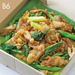 ผัดซีอิ๊วคั่วไก่