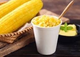 ข้าวโพดหวานน้ำตาล เนยสด