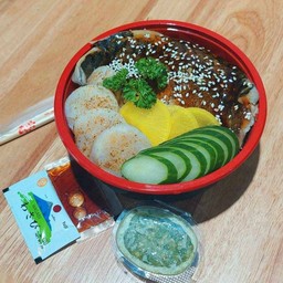 ข้าวซาบะเบริน+หอยเชลล์