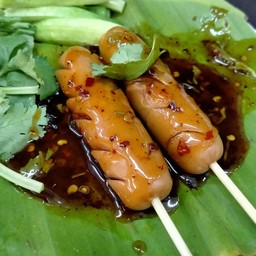 Hotdog หมูผสมแฮม(5ไม้)