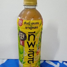 ชาอู่หลง ทีพลัส ฮันนี่ เลม่อน 490  ml