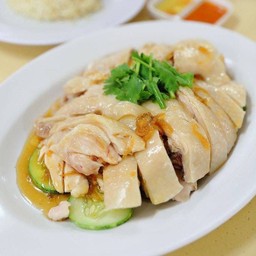 ไก่ต้มสับ(ไก่ล้วน) สูตรสิงคโปร์ หอมน้ำมันงา