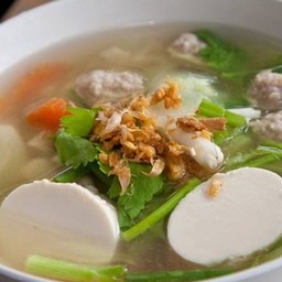 ต้มจืดเต้าหู้หมูสับ