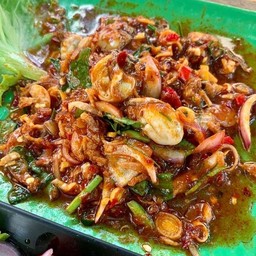 ยำหอยนางรม120