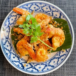 กุ้งกระเทียมพริกไทย