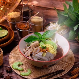Pork Noodles Nam Tok