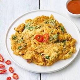 ไข่เจียวโหระพา