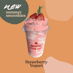 สตอเบอรี่โยเกิร์ตสมูทตี้