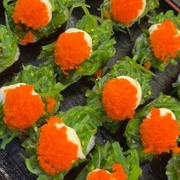 ซูชิสาหร่ายมายองเนสไข่กุ้ง