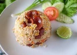 ข้าวผัดกุนเชียงหมู