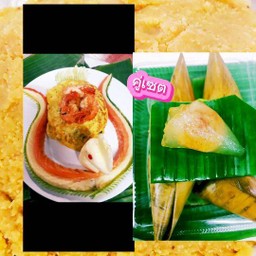 ผัดไทยห่อไข่จับคู่ขนมเทียนใส้เค็ม5 ชิ้น