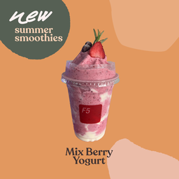 มิกซ์เบอร์รี่โยเกิร์ตสมูทตี้