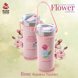 Rose Stainless Tumbler (Flower collection)