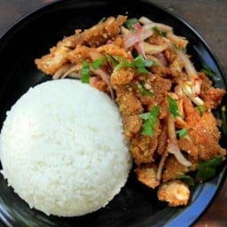 Spicy Chicken Salad With Rice