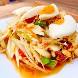 ตำไทยไข่เค็ม