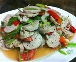 ยำหมูยอนึ่ง