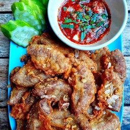 ใส้อ่อนทอด