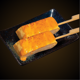 ไข่หวานย่างซอสเมนไตโกะ