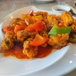 ซี่โครงหมูอบซอสเปรี้ยวหวาน 糖醋排骨