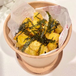 มันอบงา หนึบ รสสาหร่าย คุมหิว คุมน้ำหนัก ไม่มีผงชูรส ไม่ใส่น้ำตาล