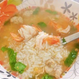 ข้าวต้มหมูเด้ง หมู 10 ก้อน