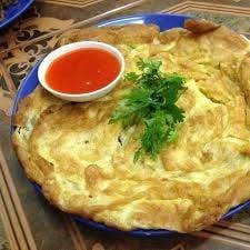 Omelet with Minced Pork