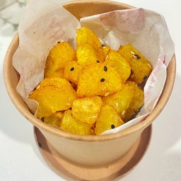 มันอบงา หนึบ รสชินาม่อน(อบเชย) คุมหิว คุมน้ำหนัก ไม่มีผงชูรส