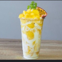 มะม่วง เสาวรส โยเกิร์ต สมูทตี๊