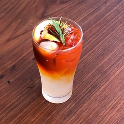 Thai tea lychee lemon (iced)