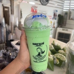 มะพร้าวปั่นแคนตาลูป