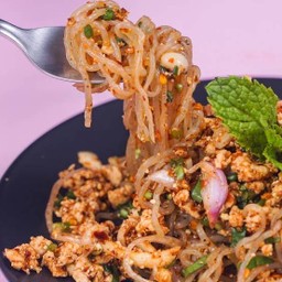 ลาบเส้นเล็กหมูสับ