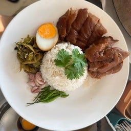 ข้าวขาหมู × คากิ