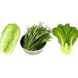 ชุดผักรวมชาบู-ผักสด