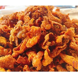 หนังไก่ทอด
