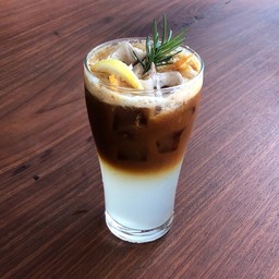Dark honey Lemon soda