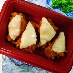 [โปรเดือด] ไก่ทอดเกาหลี ชีส 4 ชิ้น (มอสซาเรลล่าชีส)