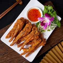 ปากเป็ดทอด 泰式炸鸭下巴