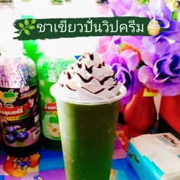 ชาเขียวปั่นวิปครีม