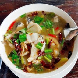 ต้มแซ่บปลาทับทิม