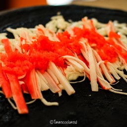 ปูอัด x ไข่กุ้ง x ชีส