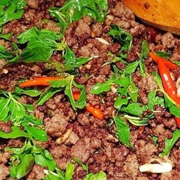 Minced Beef With Basil