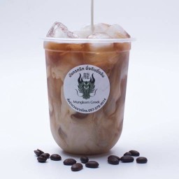 อเมริกาโน่นมสด 16 ออนซ์