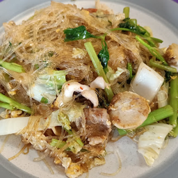 สุกี้แห้งไก่